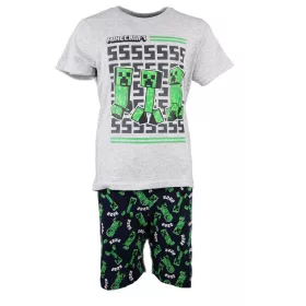   Minecraft Creeper Dreams gyerek rövid pizsama 6 év / 116 cm