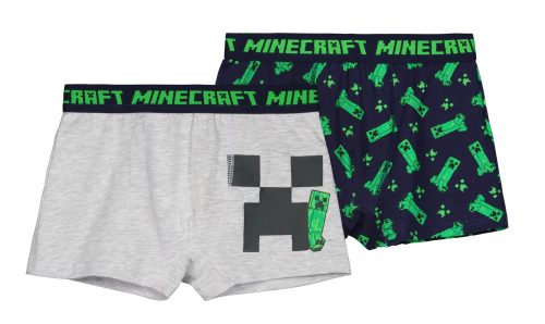 Minecraft Creeper Combo gyerek boxeralsó 2 darab/csomag 6 év / 116 cm