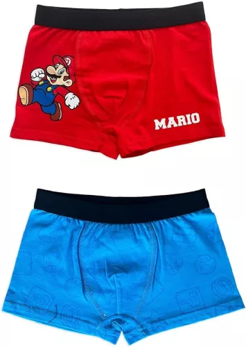 Super Mario Come On gyerek boxeralsó 2 darab/csomag 12 év / 152 cm