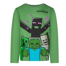   Minecraft Mobs gyerek hosszú ujjú póló, felső 10 év / 140 cm