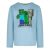 Minecraft Trio Blue gyerek hosszú ujjú póló, felső 10 év / 140 cm