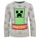 Minecraft Grey gyerek kötött pulóver 6 év / 116 cm