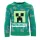 Minecraft Green gyerek kötött pulóver 12 év / 152 cm
