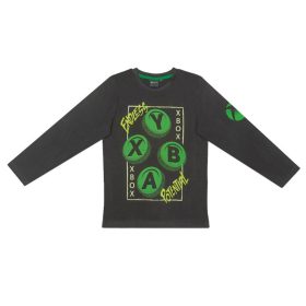   Xbox Endless Black gyerek hosszú ujjú póló, felső 6 év / 116 cm