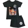 Dragon Ball Saiyan Black gyerek rövid pizsama 8 év / 128 cm