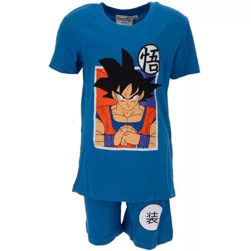 Dragon Ball Saiyan Blue gyerek rövid pizsama 12 év / 152 cm