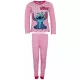 Disney Lilo és Stitch, A csillagkutya Scrump Light Pink gyerek hosszú pizsama 4 év / 104 cm