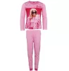 Barbie Elegant Light Pink gyerek hosszú pizsama 5 év / 110 cm