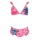 Disney Lilo és Stitch, A csillagkutya Hibiscus Pink gyerek fürdőruha, bikini 3 - 4 év / 98 - 104 cm