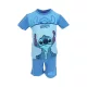 Disney Lilo és Stitch, A csillagkutya Sweet Light Blue gyerek rövid pizsama 6 év / 116 cm