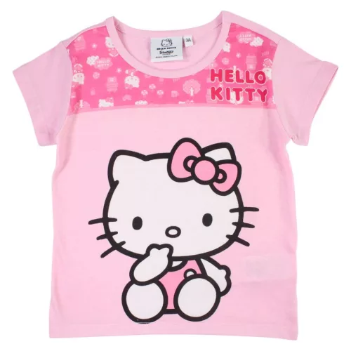 Hello Kitty Cutie Light Pink gyerek rövid pizsama 4 év / 104 cm