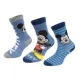 Disney Mickey Blue Stripe gyerek zokni 23/26