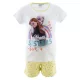 Disney Jégvarázs Best Sisters White gyerek rövid pizsama 4 év / 104 cm