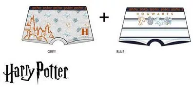 Harry Potter Castle gyerek boxeralsó 2 darab/csomag 8 - 10 év / 128 - 140 cm