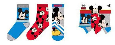Disney Mickey Stride Blue gyerek zokni 23/26