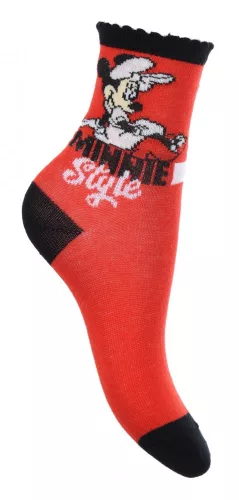 Disney Minnie Red Style gyerek zokni 31/34