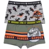 Jurassic World Danger Green gyerek boxeralsó 2 darab/csomag 6 - 8 év / 116 - 128 cm