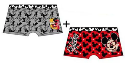 Disney Mickey Red gyerek boxeralsó 2 darab/csomag 6 - 8 év / 116 - 128 cm