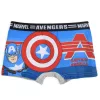Bosszúállók Captain America Shield gyerek boxeralsó 2 darab/csomag 6 - 8 év / 116 - 128 cm