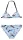 Bolondos dallamok Blue gyerek fürdőruha, bikini 6 év / 116 cm