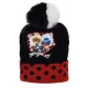 Katicabogár és Fekete macska kalandjai Heart Black gyerek sapka 54 cm