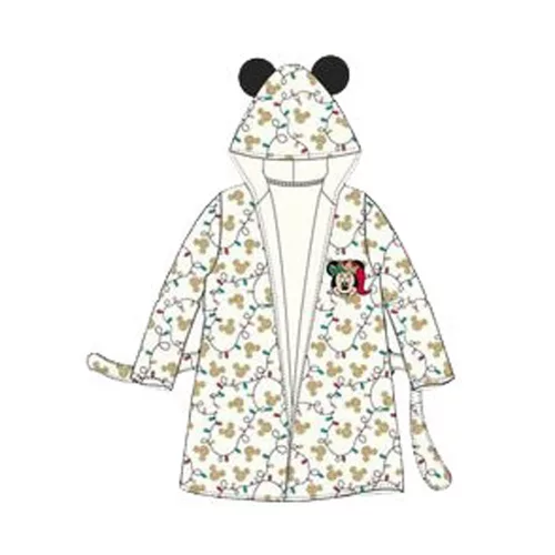 Disney Minnie Karácsonyi String Light gyerek köntös 6 év / 116 cm
