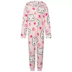   Gabi babaháza Cat Pink gyerek hosszú pizsama, overál 3 év / 98 cm