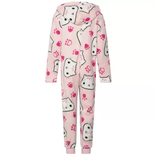Gabi babaháza Cat Pink gyerek hosszú pizsama, overál 3 év / 98 cm
