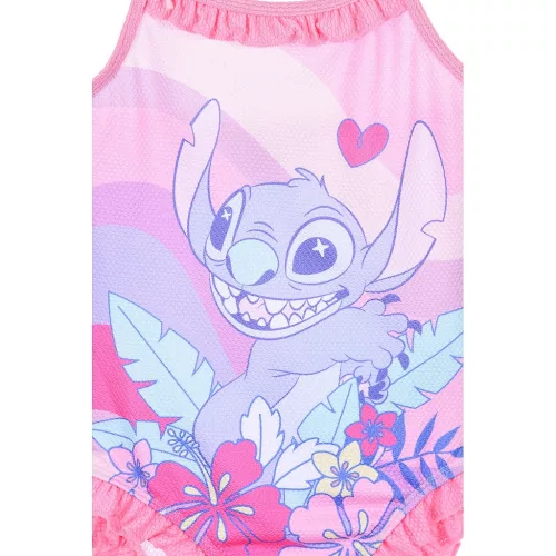 Disney Lilo és Stitch, A csillagkutya Pink Island Vibes gyerek fürdőruha, úszó 3 év / 98 cm