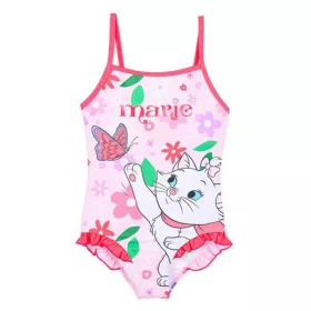   Disney Marie cica Flowers Pink gyerek fürdőruha, úszó 3 év / 98 cm