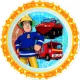 Sam a tűzoltó Rescue Mission micro lapostányér 22 cm