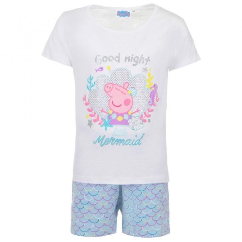 Peppa malac Good Night Mermaid gyerek rövid pizsama 6 év / 116 cm