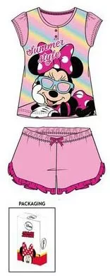 Disney Minnie Style Light gyerek rövid pizsama Díszdobozban 6 év / 116 cm