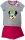 Disney Minnie Laugh Grey gyerek rövid pizsama 8 év / 128 cm