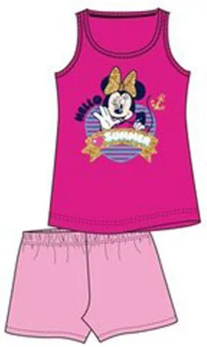 Disney Minnie Hello Summer gyerek rövid pizsama 5 év