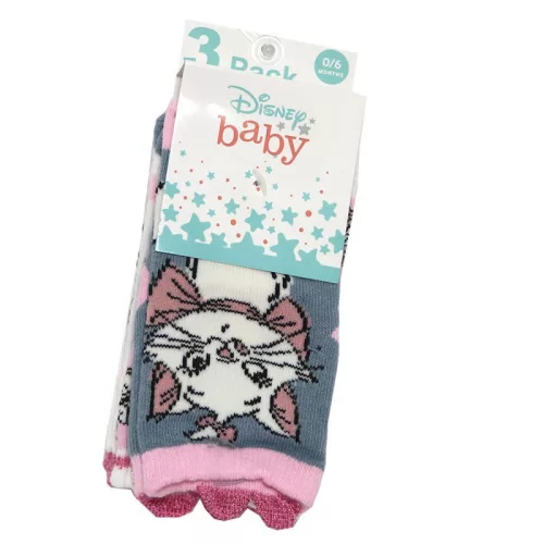 Disney Marie Hearts baba zokni 0/6 hó