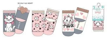 Disney Marie Cute Hearts baba zokni 0/6 hó
