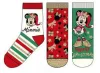 Disney Mickey, Minnie Gift Karácsonyi gyerek zokni 31/34