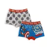 Bosszúállók Captain America gyerek boxeralsó 2 darab/csomag 6 - 8 év / 116 - 128 cm