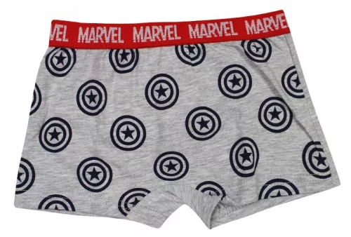 Bosszúállók Captain America gyerek boxeralsó 2 darab/csomag 9 - 10 év / 134 - 140 cm