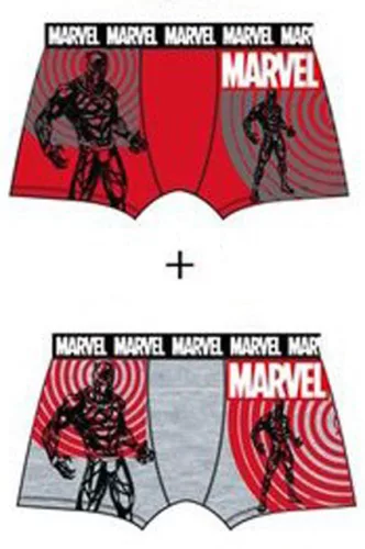 Marvel Black Panther férfi boxeralsó 2 darab/csomag S