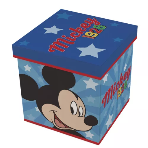 Disney Mickey Cheerful játéktároló 30×30×30 cm