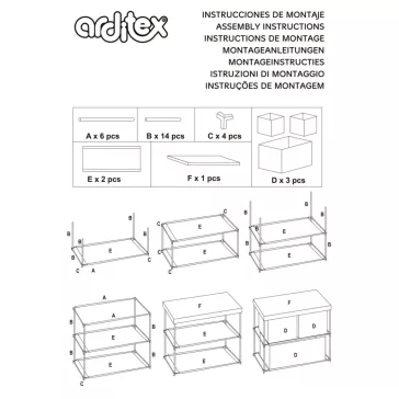   Unikornis Sparkle játéktároló állvány 3 rekeszes 53x30x60 cm