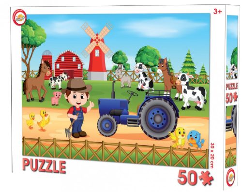 Farm Farmer life puzzle 50 db-os