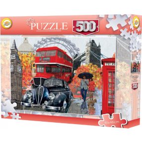 Városok (London) Autumn walk puzzle 500 db-os