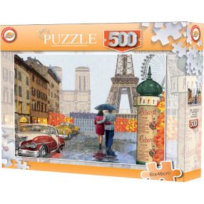 Városok (Párizs) City center puzzle 500 db-os