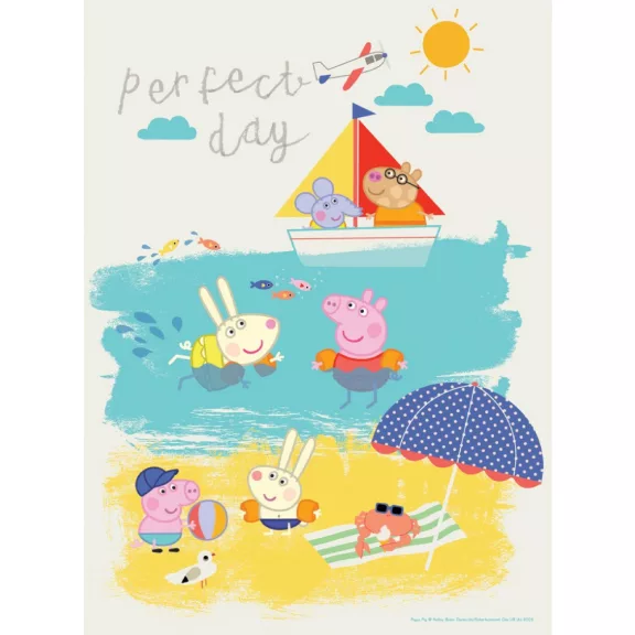 Peppa malac Summer Break puzzle 24 db-os