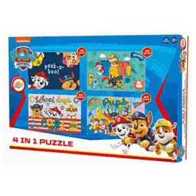 Mancs Őrjárat School Days puzzle 4 az 1-ben