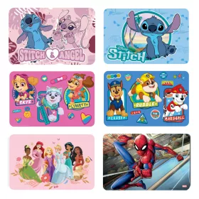   Disney Lilo és Stitch, Mancs Őrjárat, Pókember Mix tányéralátét 43x28 cm