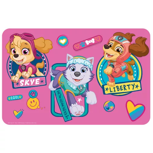 Disney Lilo és Stitch, Mancs Őrjárat, Pókember Mix tányéralátét 43x28 cm